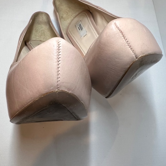 Prada Nude/Pink Patten Platform Stiletto - Picture 3 of 5